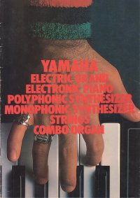 Yamaha Keyboards Catalog 1978