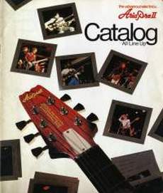 アリアプロ2 ギターカタログ 1981年