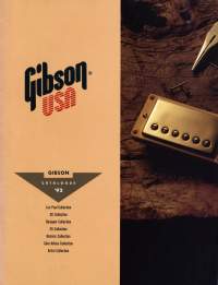ギブソン カタログ 1992年