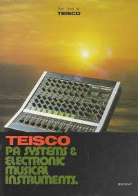 Teisco Catalog 1980