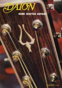 Daion Acoustic Guitars Catalog 1981