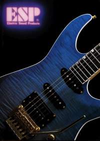 ESP Guitars catalog 1988