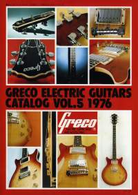 Greco Guitar Catalog Vol.5 (1976)