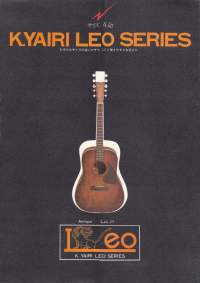 K.Yairi LEO series Catalog 198x