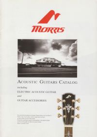 Morris Acoustic Guitars Catalog 1998