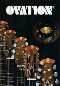 Ovation Acoustic Guitars Catalog 197x