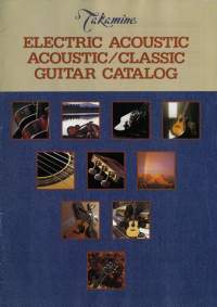 Takamine Acoustic Guitars Catalog 1996