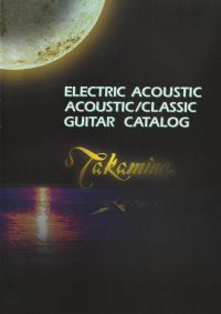 Takamine Acoustic Guitars Catalog 1998