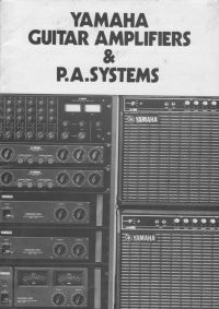 Yamaha Amps Catalog 1977