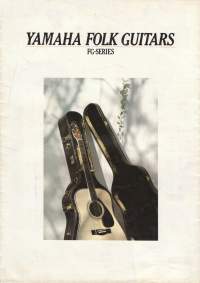 Yamaha FG series catalog 1980
